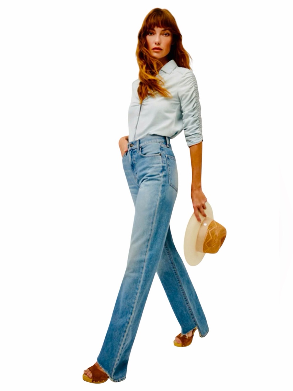 Veronica Beard Dylan Full Length Straight High Rise. Size 25